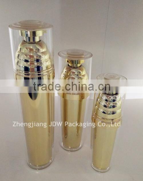 30/60/100ml purple ring cap acrylic lotion bottle, personal care lotion bottle JS-W01