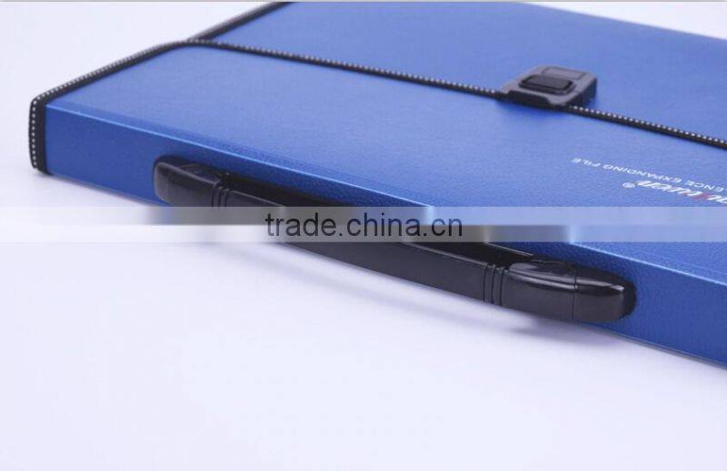 A4/FC expanding wallet file,file folders with plastic insets,high quality office statonery