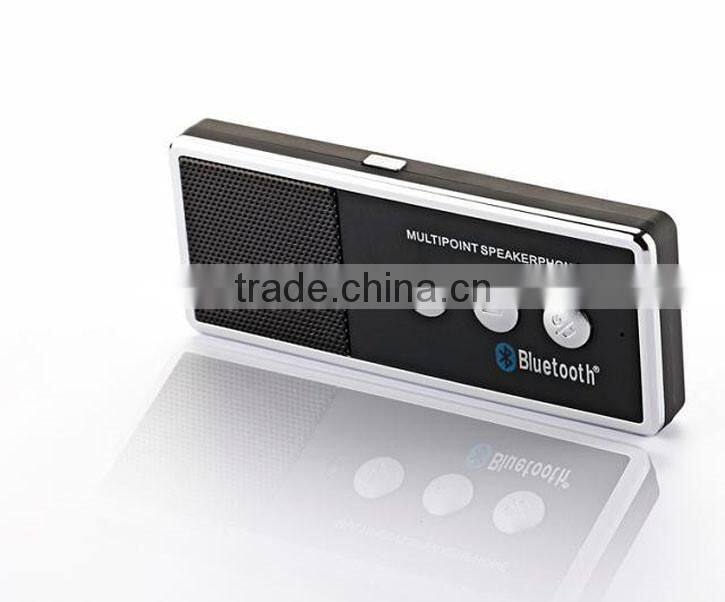 New Bluetooth 3.0 Hands Free Dual Link Visor Mount Car Bluetooth Handsfree Kit