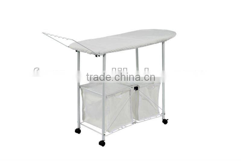 2016 hotel laundry table /ironing board with clothes drying rack