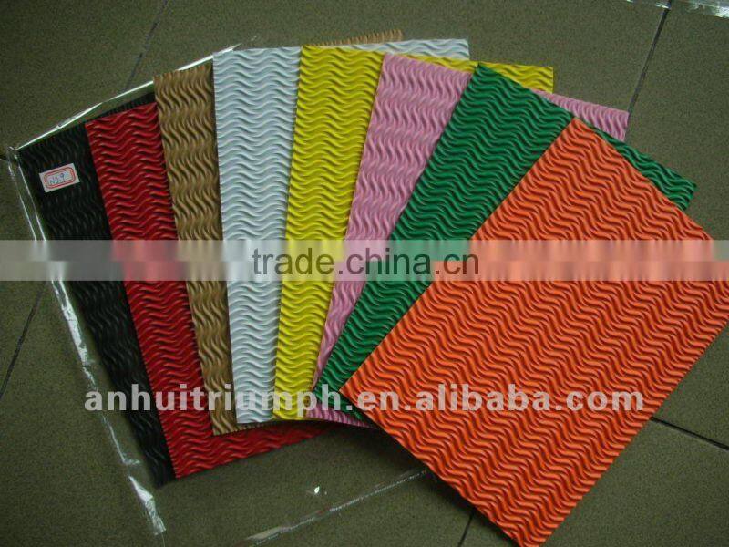 EVA sheets with towel