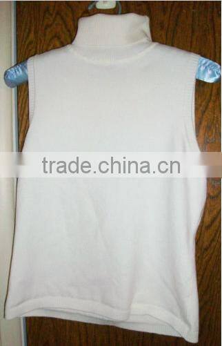 15JWB0149 woman summer 100%bamboo fiber vest sweater