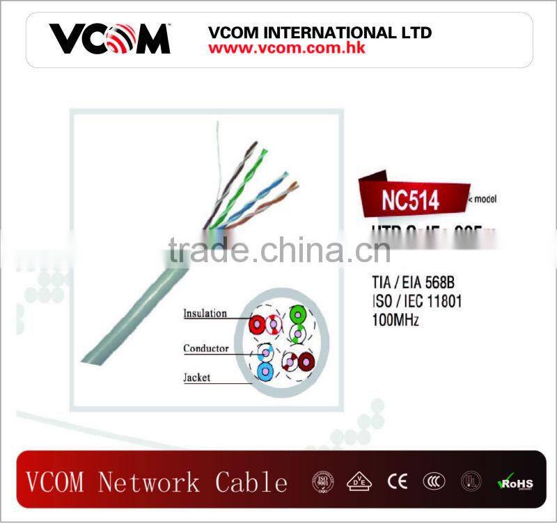 VCOM Network Cable UTP Cat5e 305m
