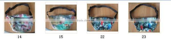 New Style leisure bags Custom money bag Floral Bum/ waist bag