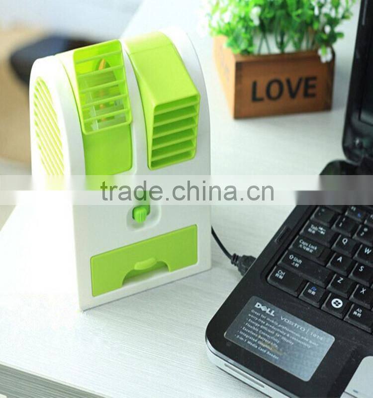 2016 newest high quality office desktop adjustable mini bladeless fan