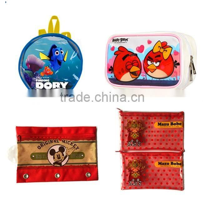 wholesale cosmetic bag cheap custom pvc pouch