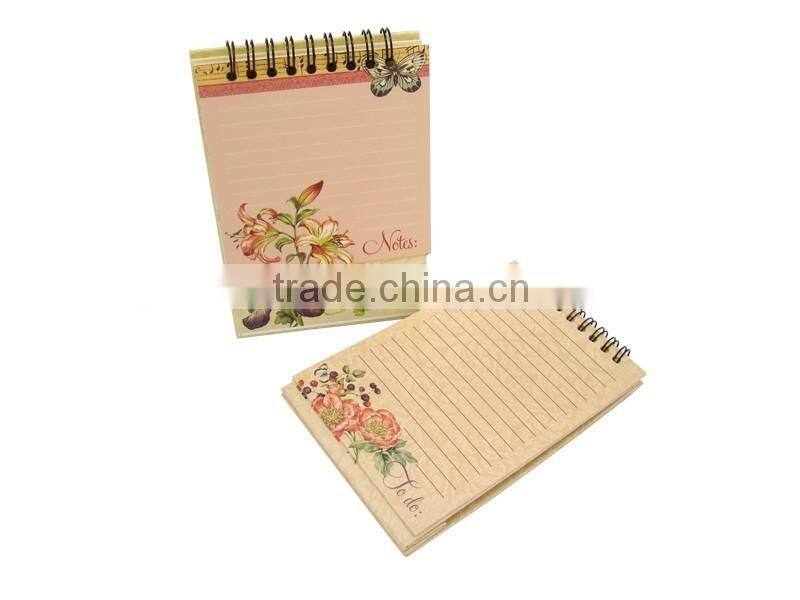 Eco-friendly Cute Sprial Binding Notebook School Supplier Wholesale