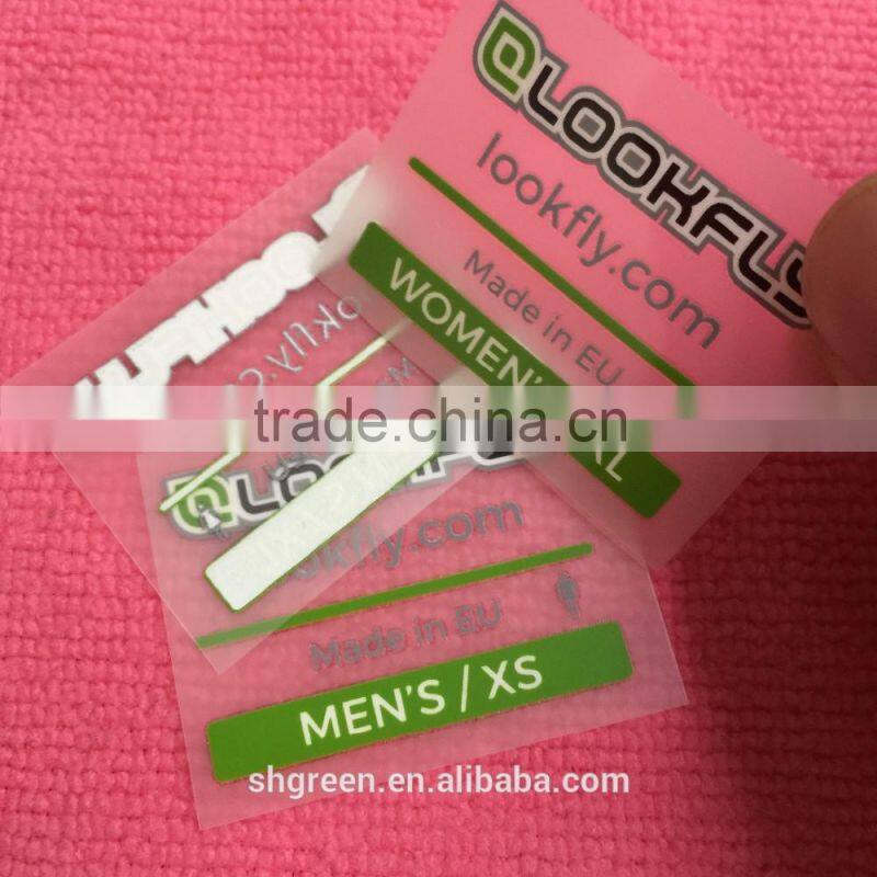 Anti-washed transfer sticker for fabric curtain/pillow