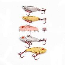 Top Fishing Lure 6# Red Hook Fishing Tackle 3 colors Spoon Lures Metal Lure
