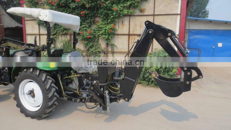 Small tractor towable 3PT hydraulic backhoe LW-6, LW-7, LW-8
