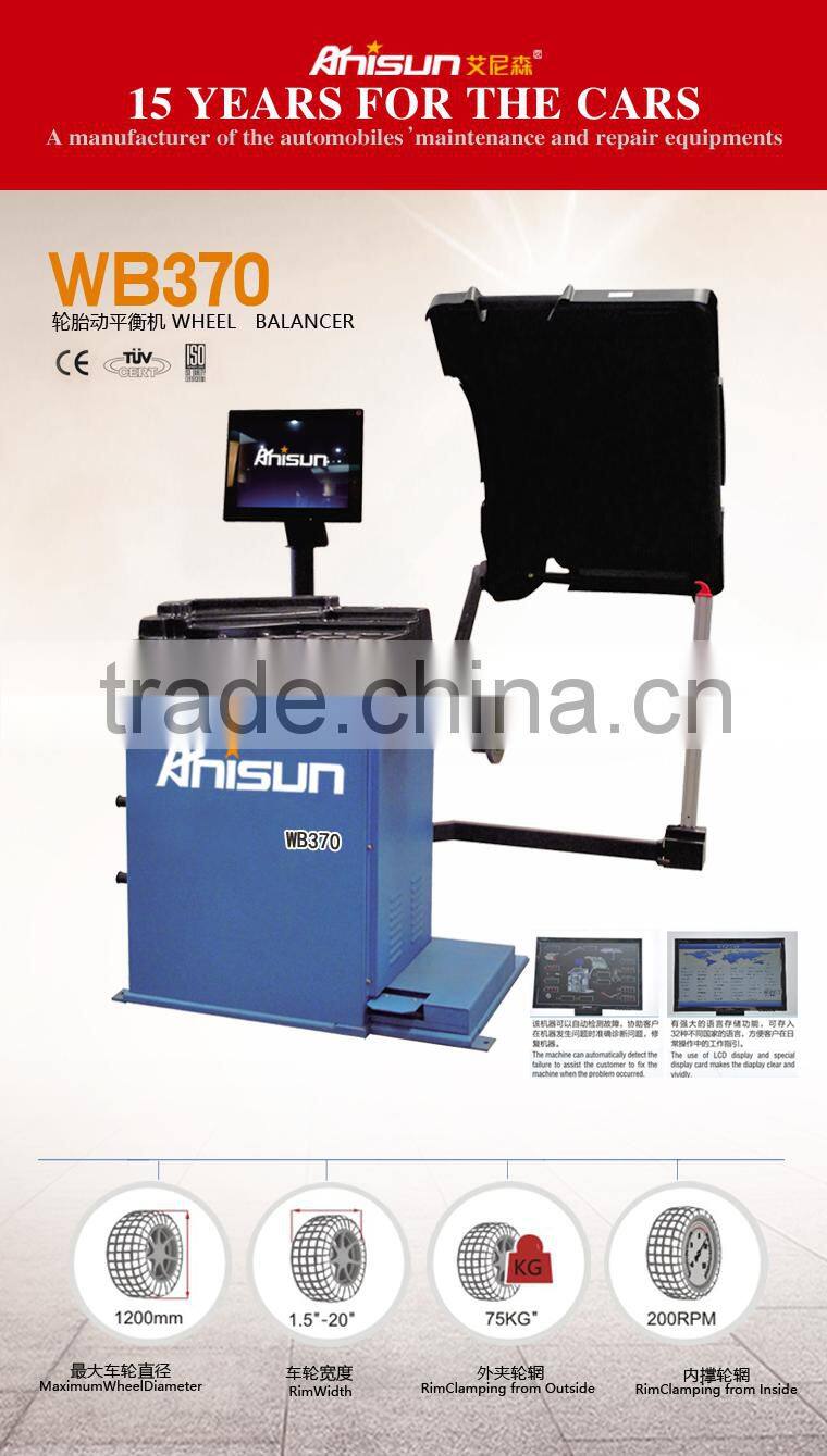 Automatic machine for tyre balancing car wheels