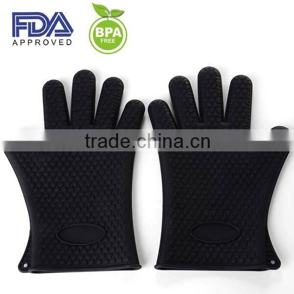 FDA high temperature silicone rubber gloves