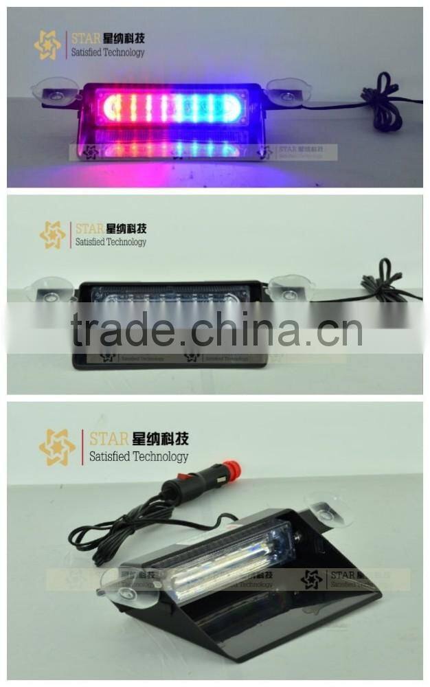 led visor strobe light warning interior light for car