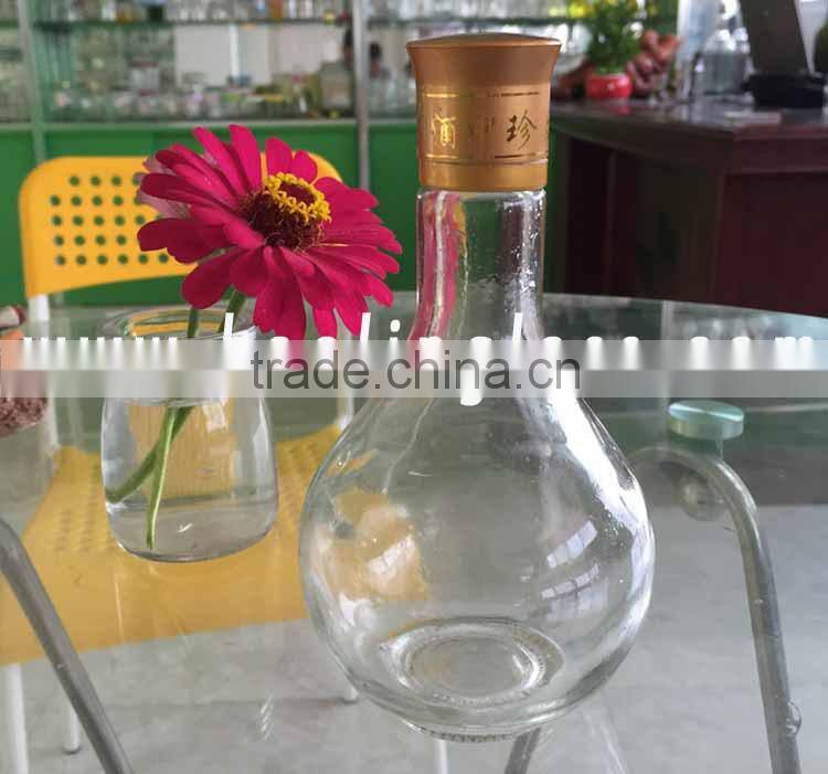 750ml black color red wine glass bottles