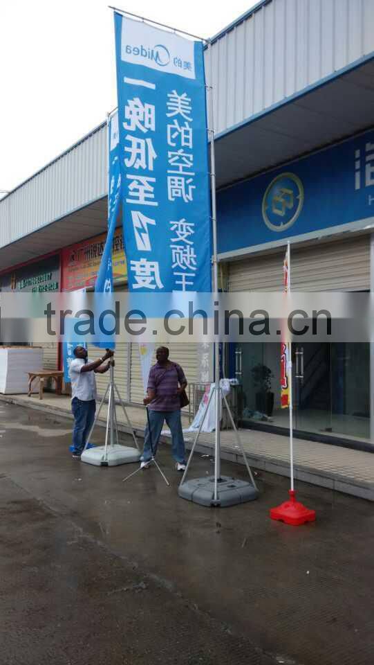 Advertising flagpole Telescopic flagpole Beach flagpoles