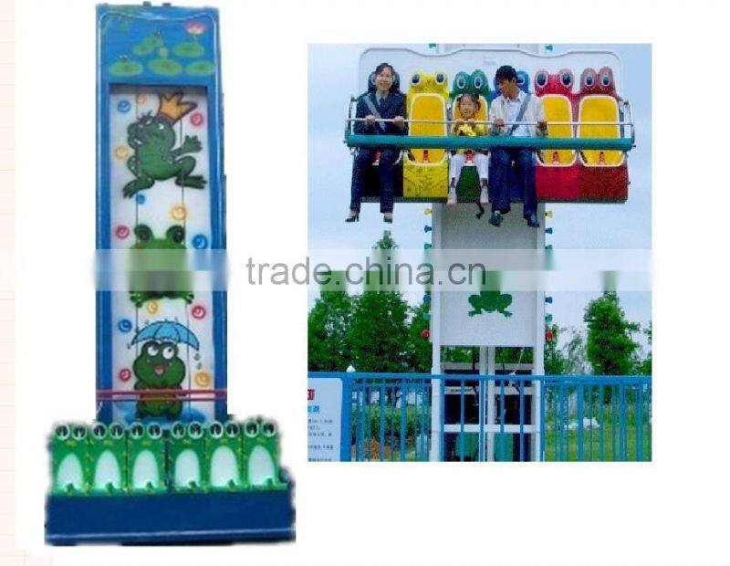 Enthusiastic Frog Jump!Kid Amusement Park Rides!Sinorides frog jumping machine,frog jumping