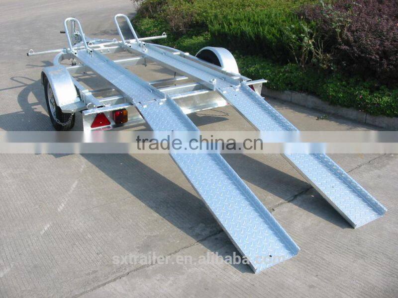 Motorcycle Trailer CMT-34L with Loading Ramp
