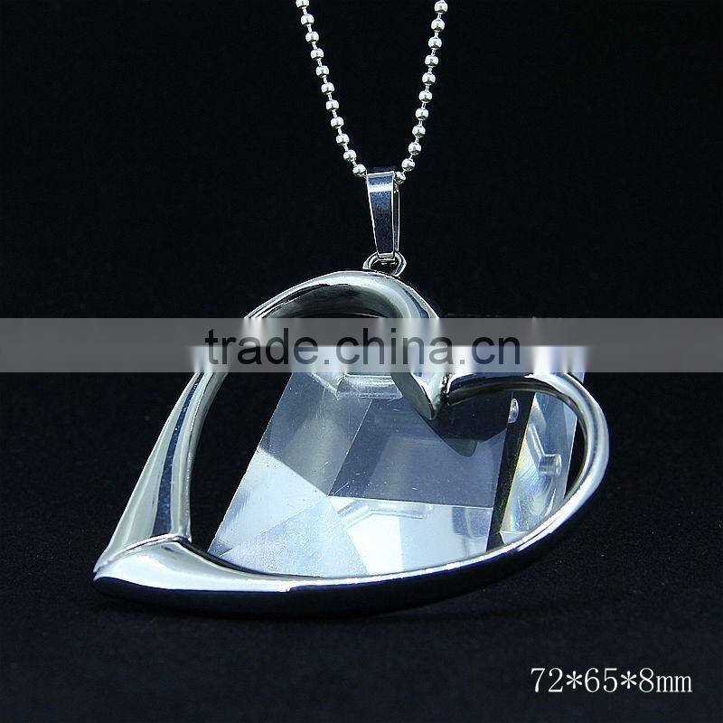 broken heart pendant