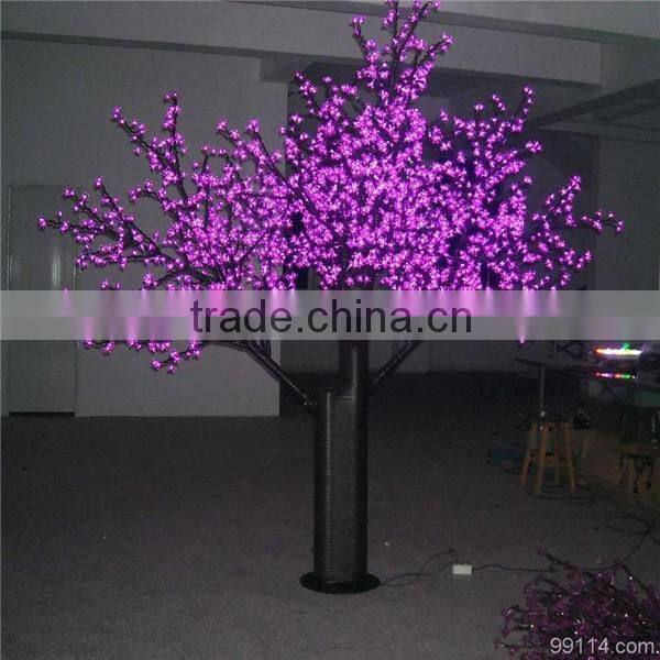 indoor/outdoor decoration tree light fiber optic tree light felt decoration christmas tree