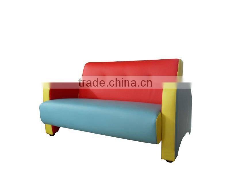 Colorful lovely modern living room sofa