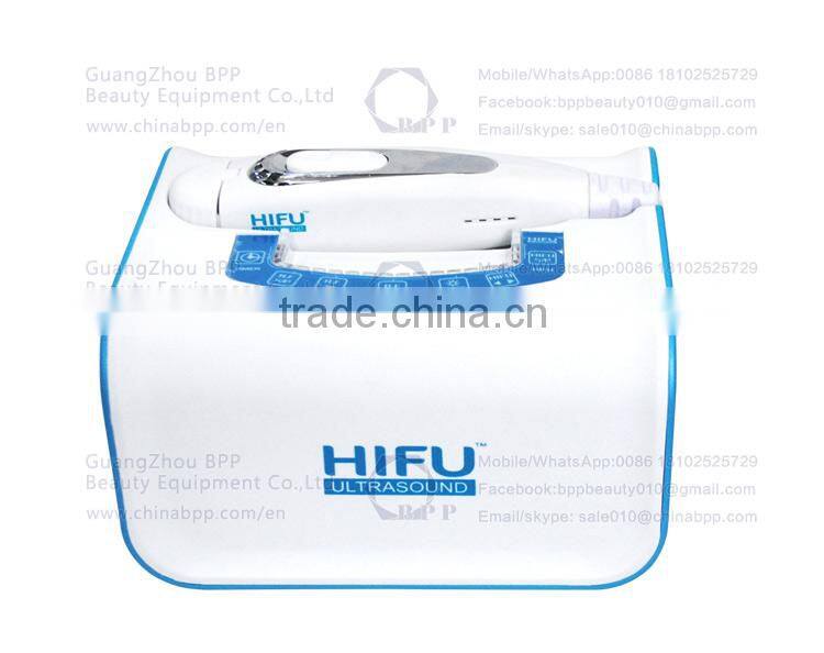 Hot selling Mini hifu home use beauty machine