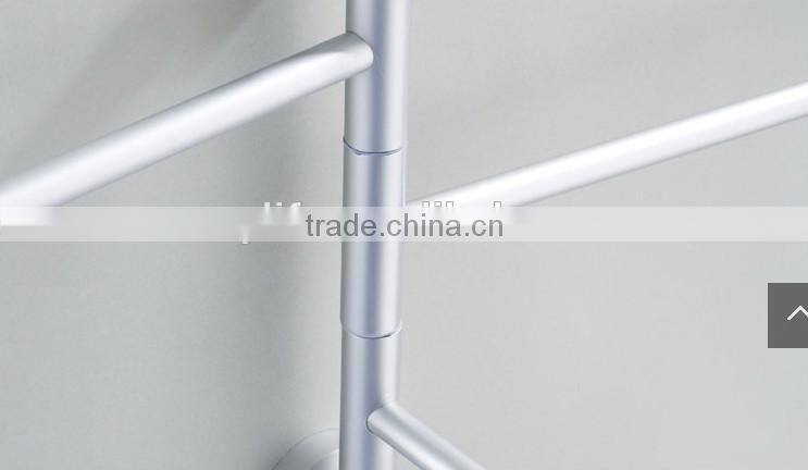 2016 Stainless Steel Wall Mounted Bathroom adjustable free rotation Towel Rack, towel rail bathroom