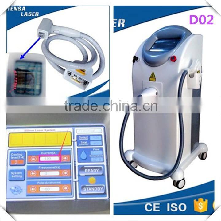 professional painless 808nm diode laser hair removal machine permenent hair removal