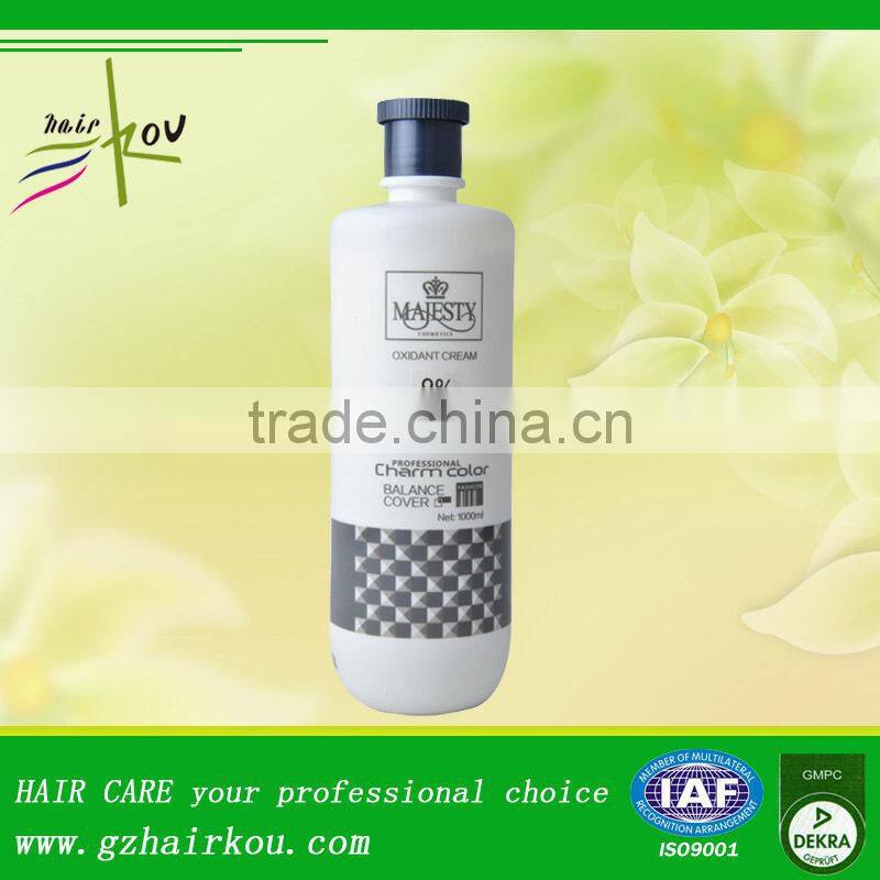 Professional manufacture keratin hair peroxide/hair developer color cream