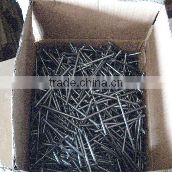 High quality 1-6'' galvanized polished common round wire nail factory