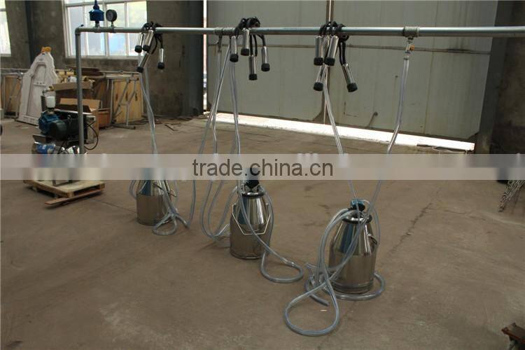 850L Vacuum Pump Milking Machine With 10 Milking Buckets