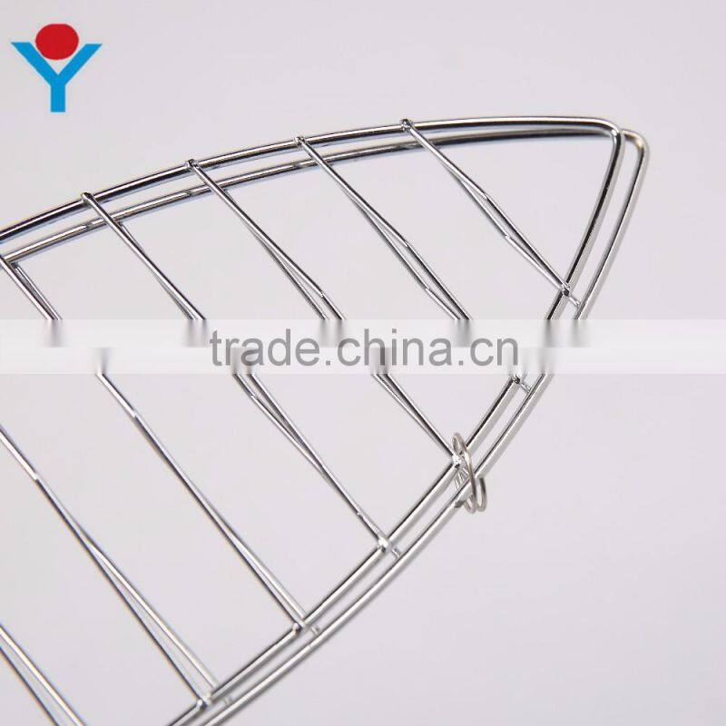 roast fish iron steel grill grids for outdoor cooking