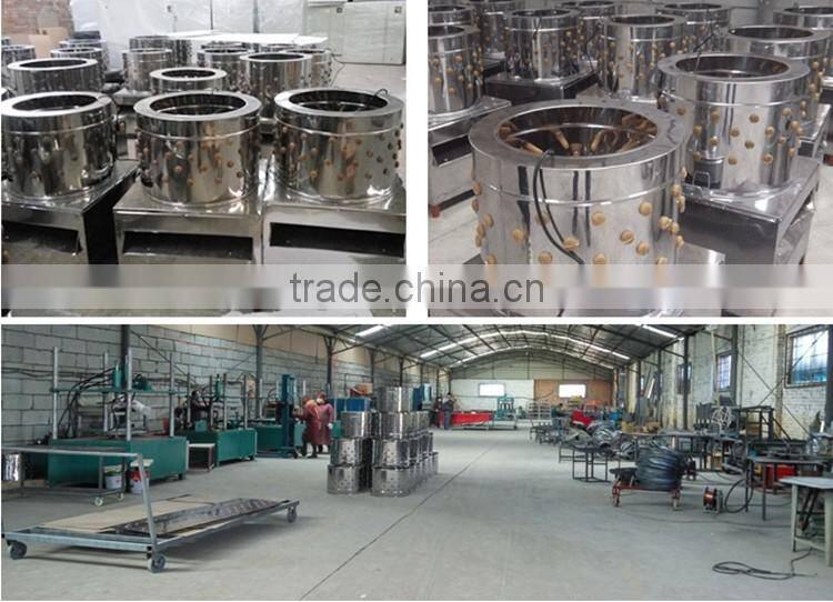 drum type stainless steel pigeon feather plucker