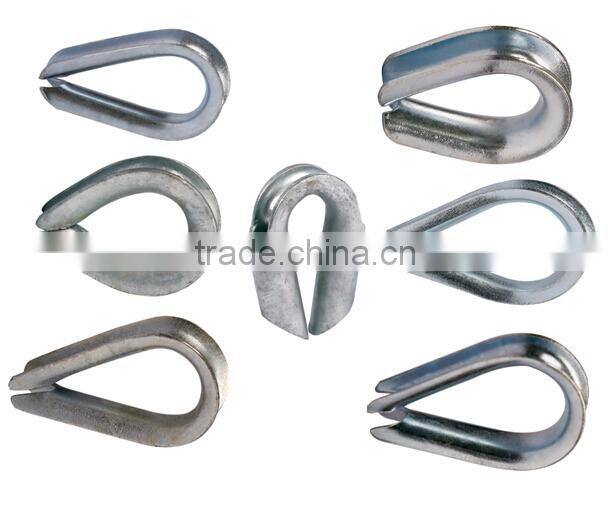 China manufacture wire rope k-3 thimble