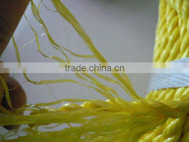 PP splitfilm twist rope,3 strand twist rope