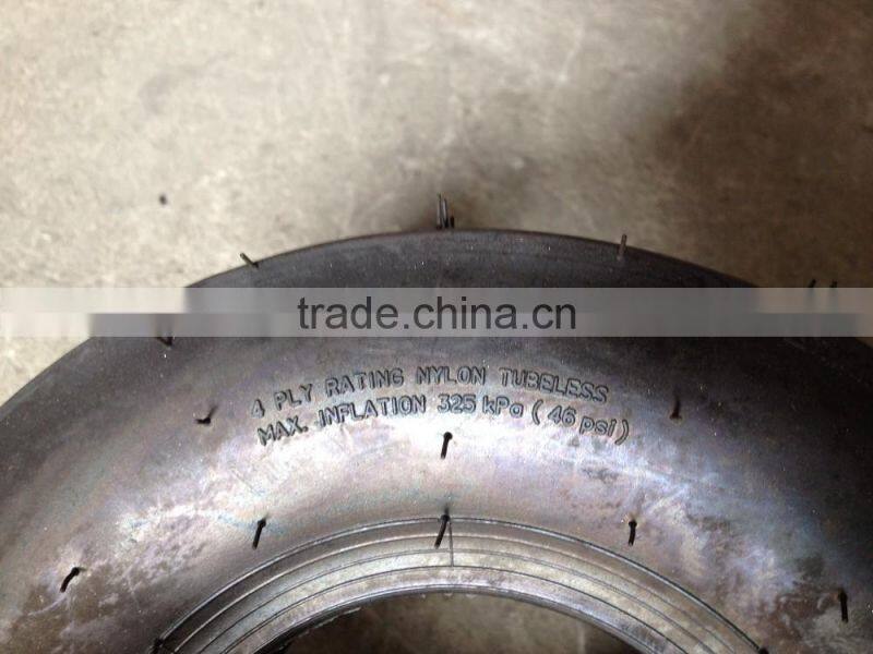 11X4.00-5 lawn mower wheel tubeless hand truck wheel golf cart pneumatic