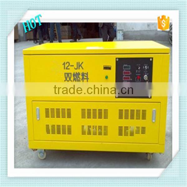 12-JK 12kw LPG natural gas gasoline generator