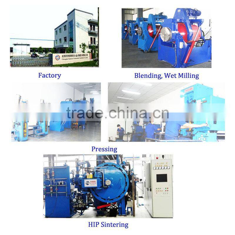 carbide small nozzle blanks for air bush sets