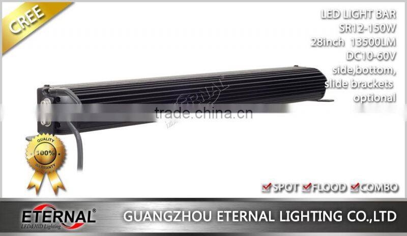 28" 150W light bar mining crane loader truck construction vehicles heavy duty road tree roller machinery lamp