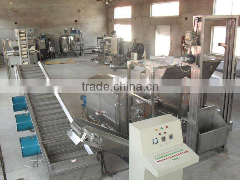 automatic peanut butter grinder machine line