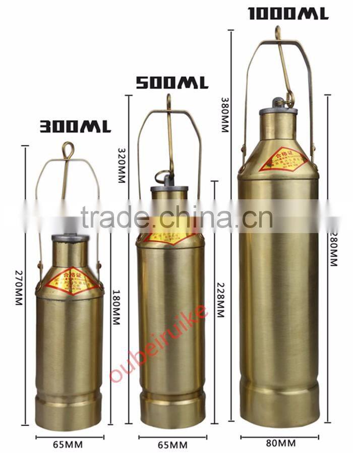 Sampling Crude Oil From Tanker Truck Bottom Oil Drum Bottom Sampler