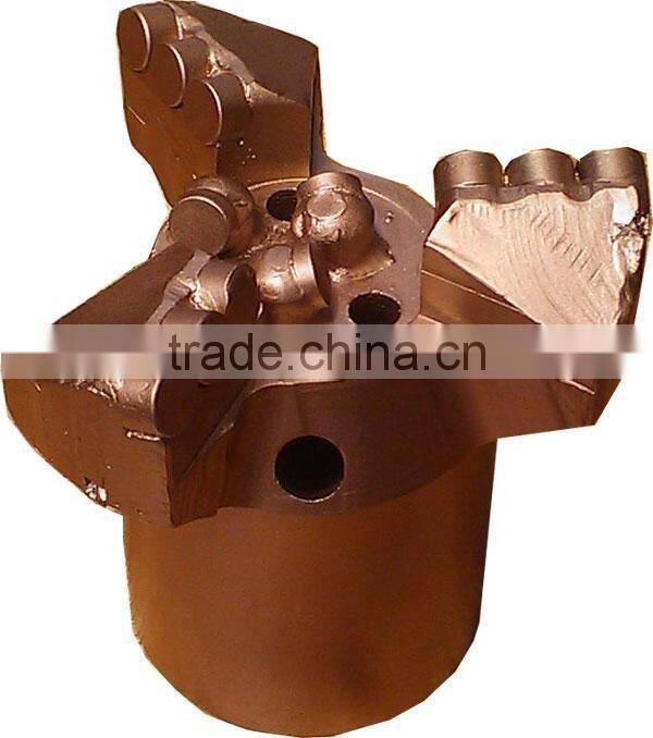 Three wings drag bits tungsten carbide drag bit