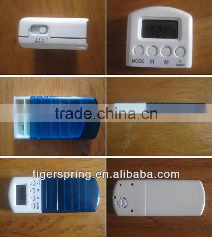 Popular pill box with reminder timer