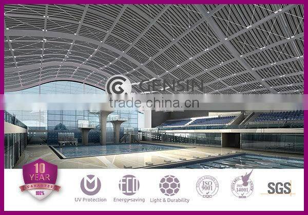 Swimming Pool Covering Width of 600mm Honeycomb Polycarbonate Sheet/ Polycarbonate Connector System