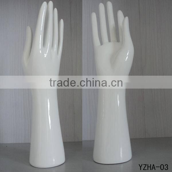 Manufacturer Cheap hand mannequin for Jewelry display