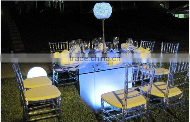 resin plastic wedding chairs