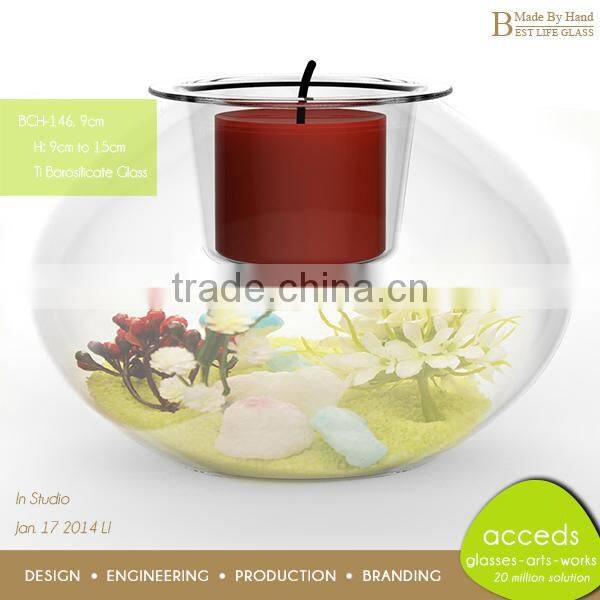 Decorative Party Glass Candle Tea Light Holders