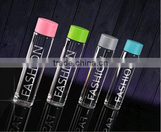 2 walls water glass bottle 400ml 300ml glass water bottle