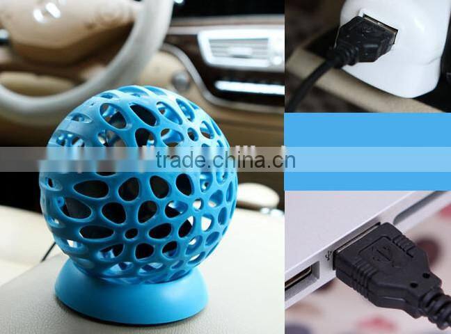 Supply Creative fashion USB mini ball type desktop fan