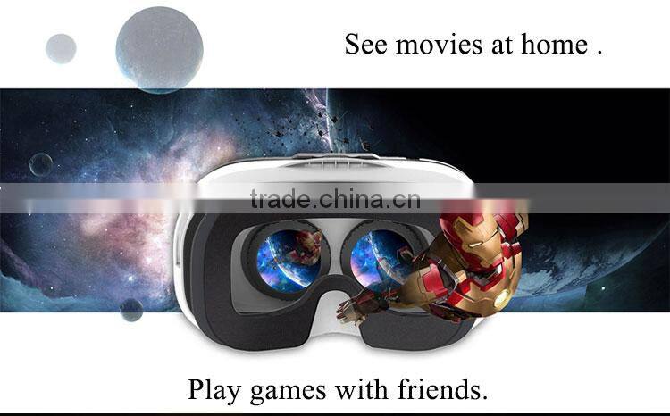 Hot selling android4.0-6.5 inch all in one virtual reality 3d glasses