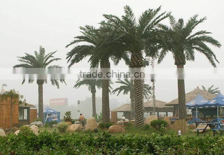 2017 best price artificial outdoor palm tree plastic palm tree